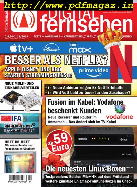 Digital Fernsehen – Oktober 2019