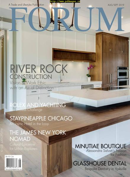 Forum Magazine – August – September 2019