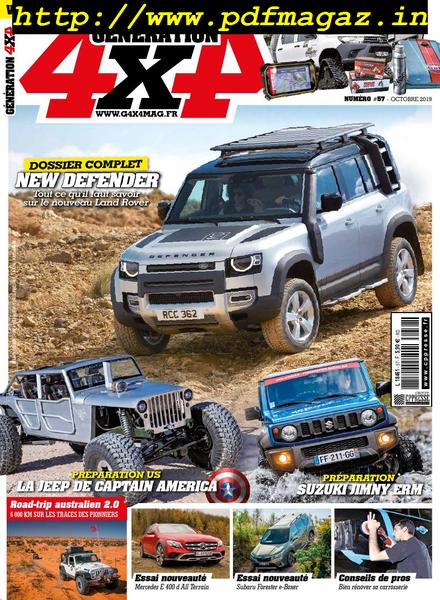 Generation 4×4 – novembre 2019