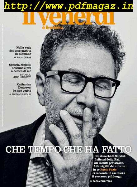 Il Venerdi di Repubblica – 27 Settembre 2019