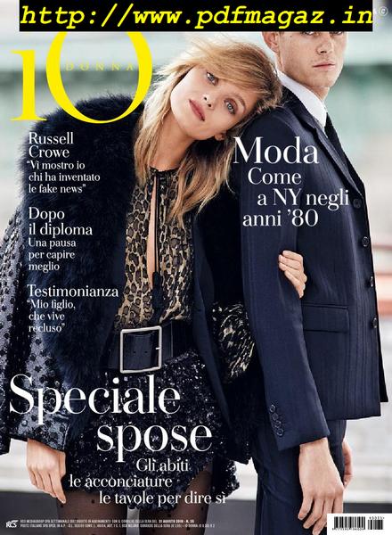 Io Donna del Corriere della Sera – 31 agosto 2019