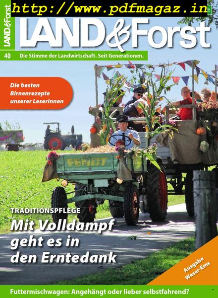 Land & Forst Weser Ems – 01 Oktober 2019