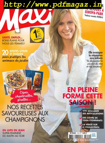 Maxi France – 07 octobre 2019