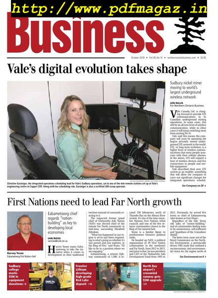 Northern Ontario Business – October 2019