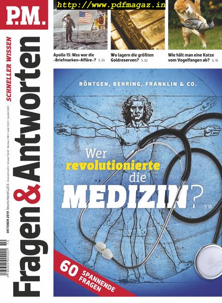 P.M Fragen & Antworten – Oktober 2019