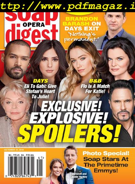 Soap Opera Digest – October 14, 2019