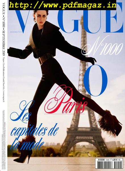 Vogue Paris – septembre 2019