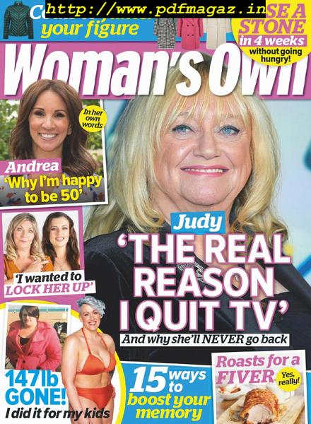 Woman’s Own – 07 October 2019