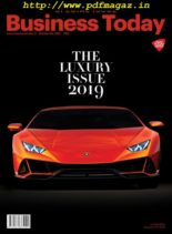 Business Today – October 20, 2019