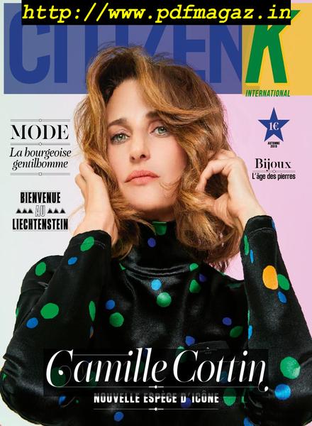 Citizen K International – octobre 2019