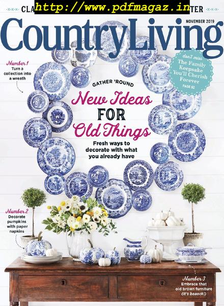 Country Living USA – November 2019