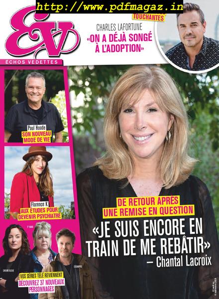 echos Vedettes – 06 septembre 2019