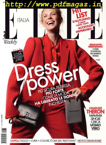 Elle Italia – 21 settembre 2019