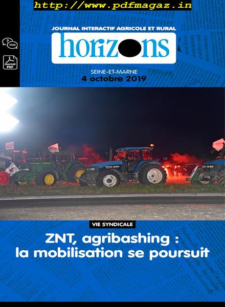 Horizons Centre Ile-de-France – 04 octobre 2019