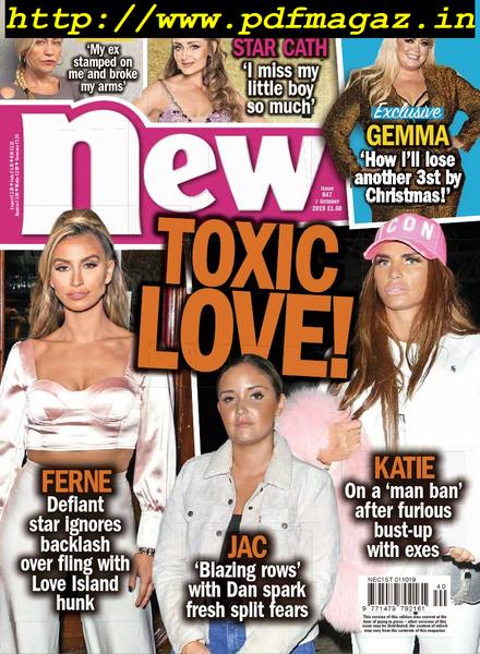 New! Magazine – 07 October 2019