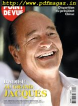 Point de Vue – 26 septembre 2019