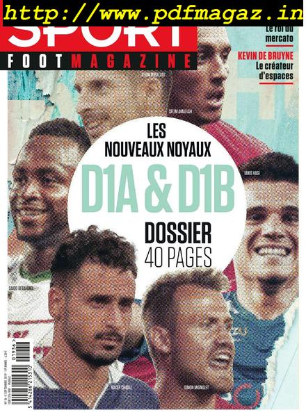 Sport Foot Magazine – 5 Septembre 2019