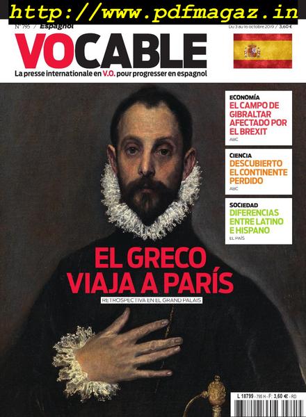 Vocable Espagnol – 03 octobre 2019