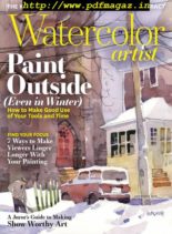 Watercolor Artist – December 2019