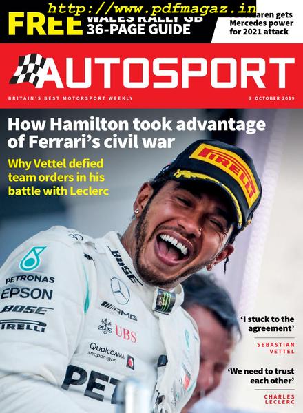Autosport – 03 October 2019