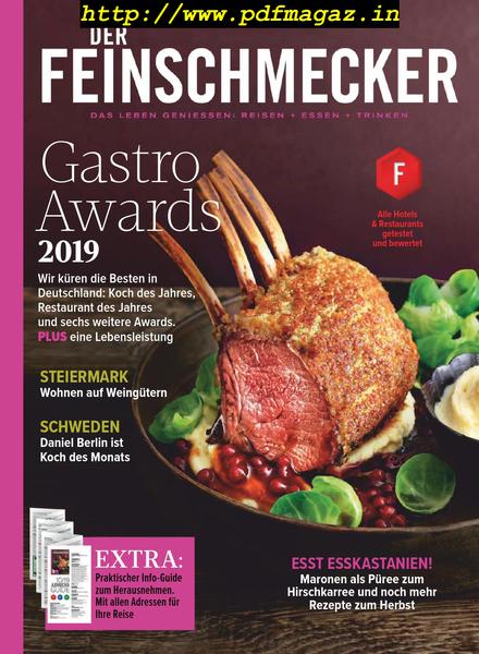 Der Feinschmecker – Oktober 2019