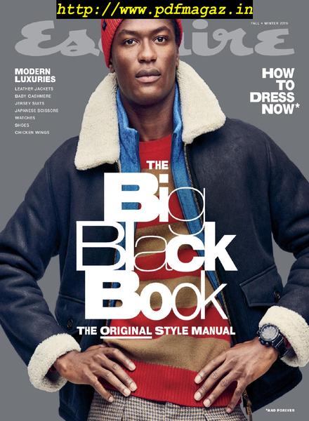 Esquire USA The Big Black Book – September 2019