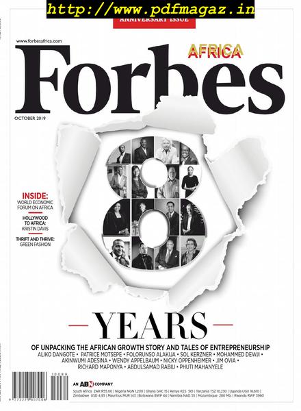 Forbes Africa – October 2019