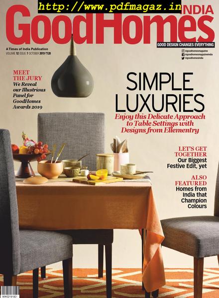 GoodHomes India – October 2019