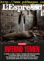 L’Espresso – 22 settembre 2019