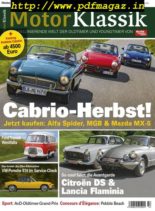 Motor Klassik – September 2019