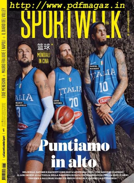 SportWeek – 31 agosto 2019