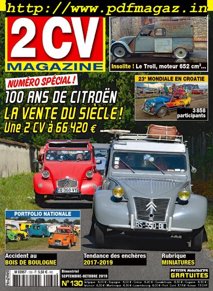 2 CV Magazine – septembre 2019
