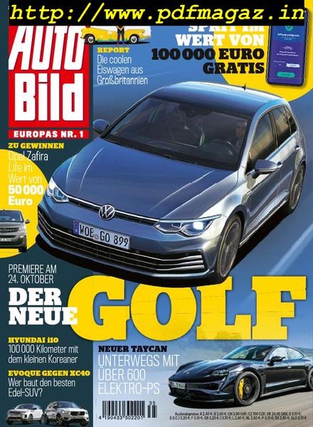 Auto Bild Germany – 29 August 2019