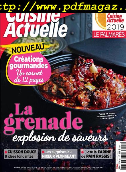 Cuisine Actuelle – Novembre 2019