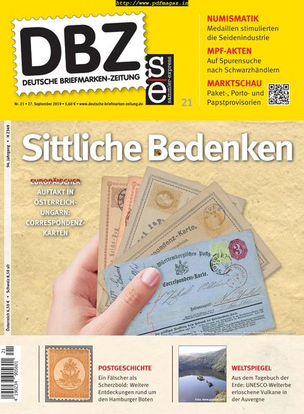 Deutsche Briefmarken-Zeitung – 27 September 2019