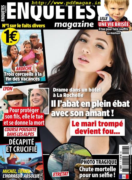 Enquetes Magazine – Septembre-Novembre 2019