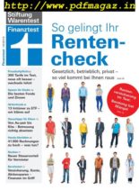 Finanztest – Oktober 2019