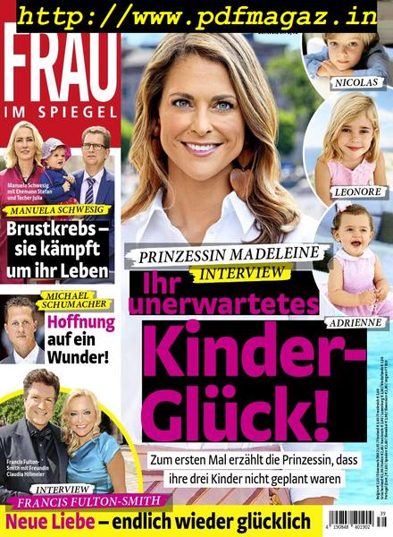 Frau im Spiegel – 18 September 2019