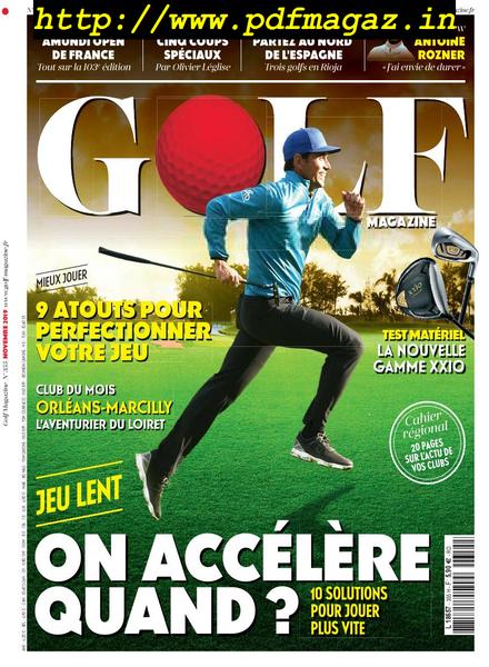 Golf Magazine France – octobre 2019