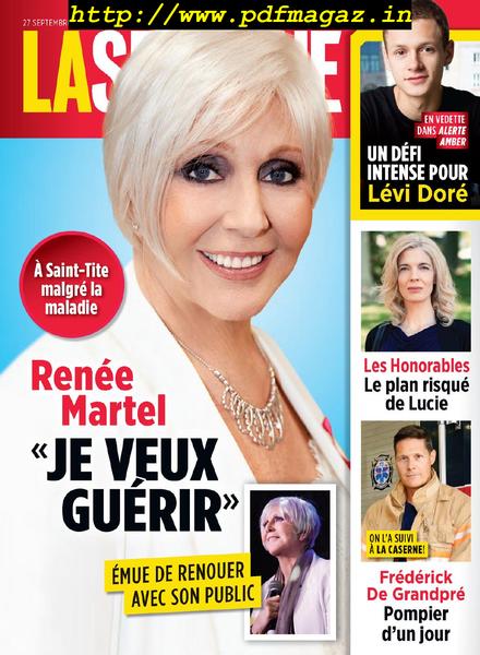 La Semaine – septembre 27, 2019