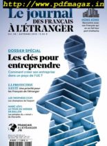 Le journal des Francais a l’etranger – septembre 2019