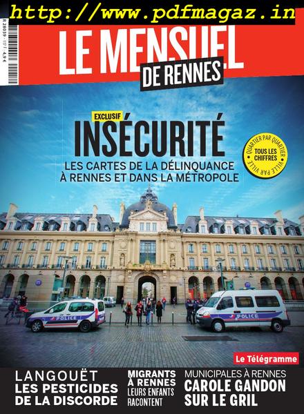 Le Mensuel de Rennes – octobre 2019