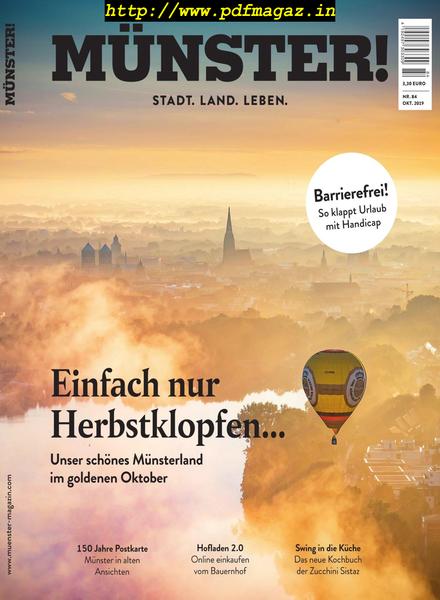 Munster! – Oktober 2019