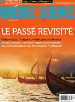 Quebec Science – Juillet-Aout 2019