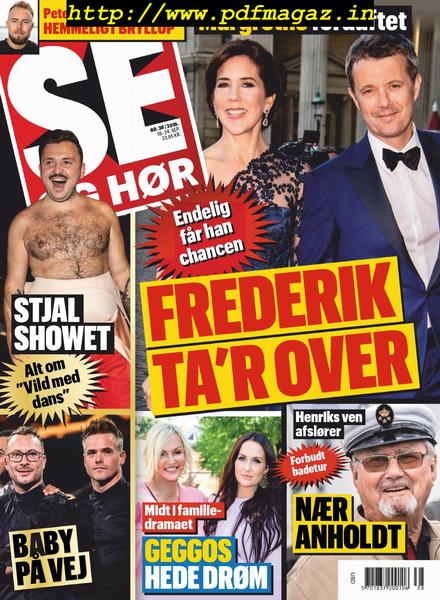 SE og HoR – 18 september 2019