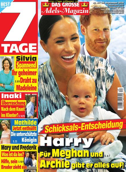 Sieben Tage – 28 September 2019