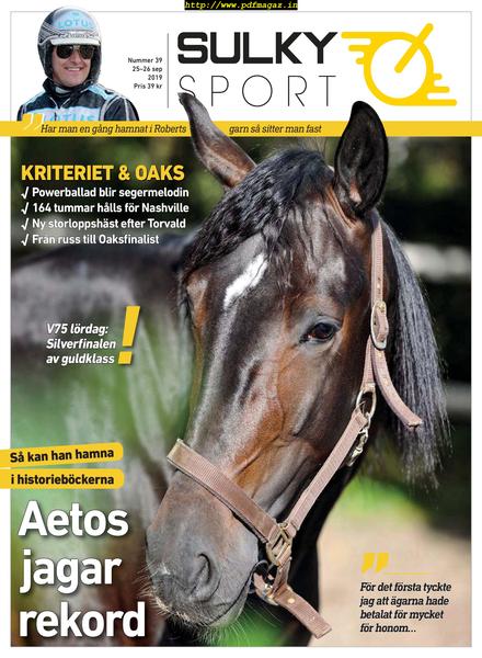 Sulkysport – 25 september 2019