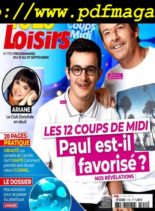 Tele Loisirs – 16 Septembre 2019