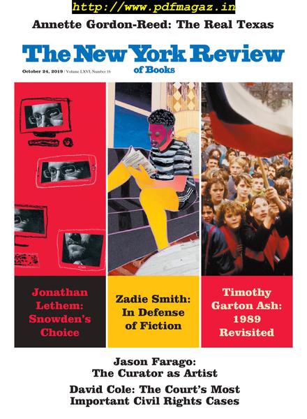 The New York Review of Books – October 24, 2019