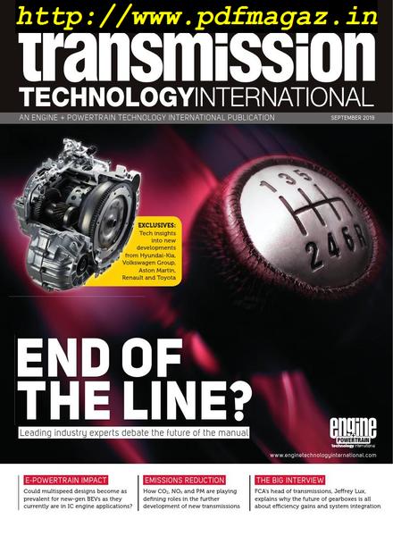 Transmission Technology International – September 2019